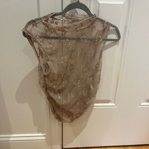 Sheer Free People Shirt